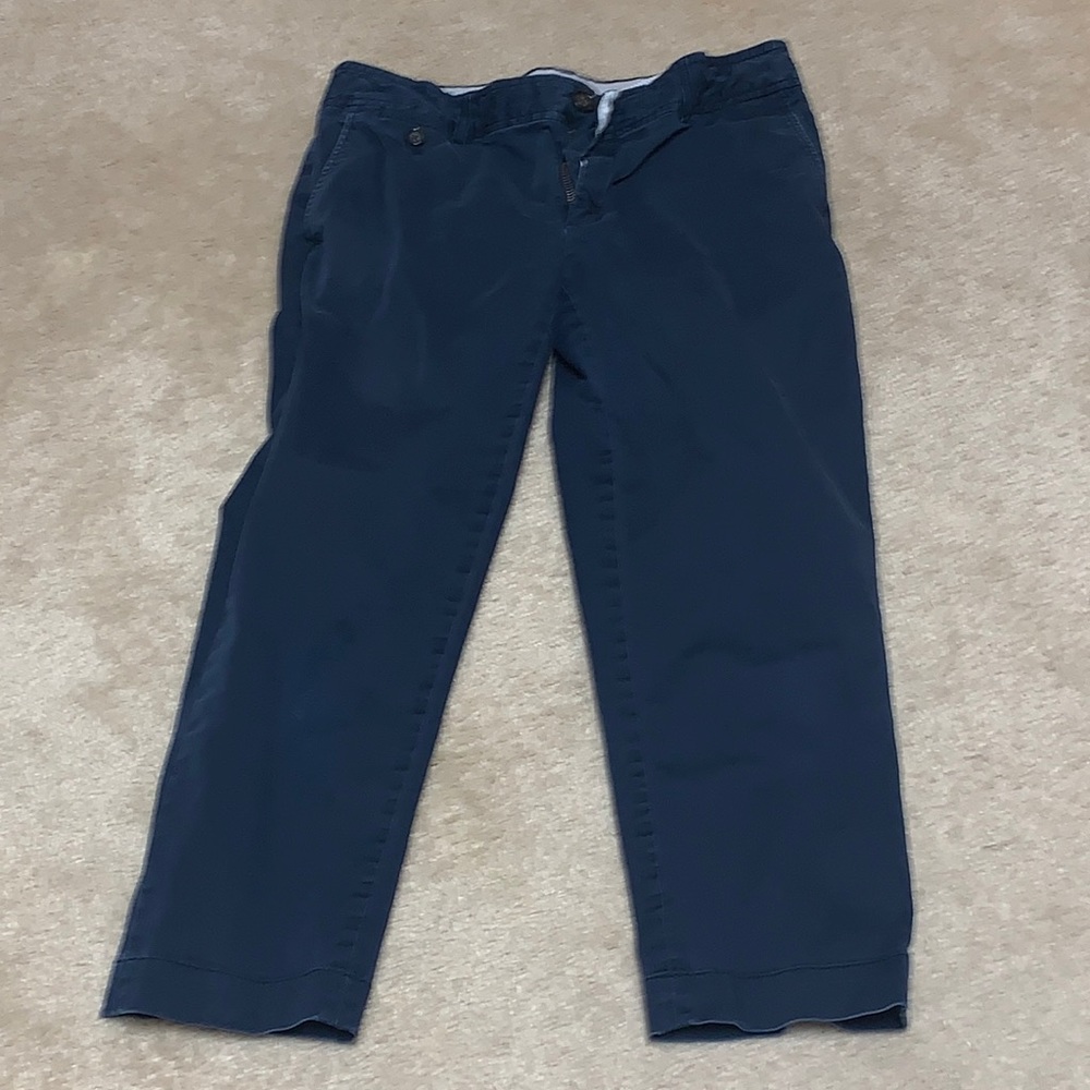 BANANA REPUBLIC navy stretch pants